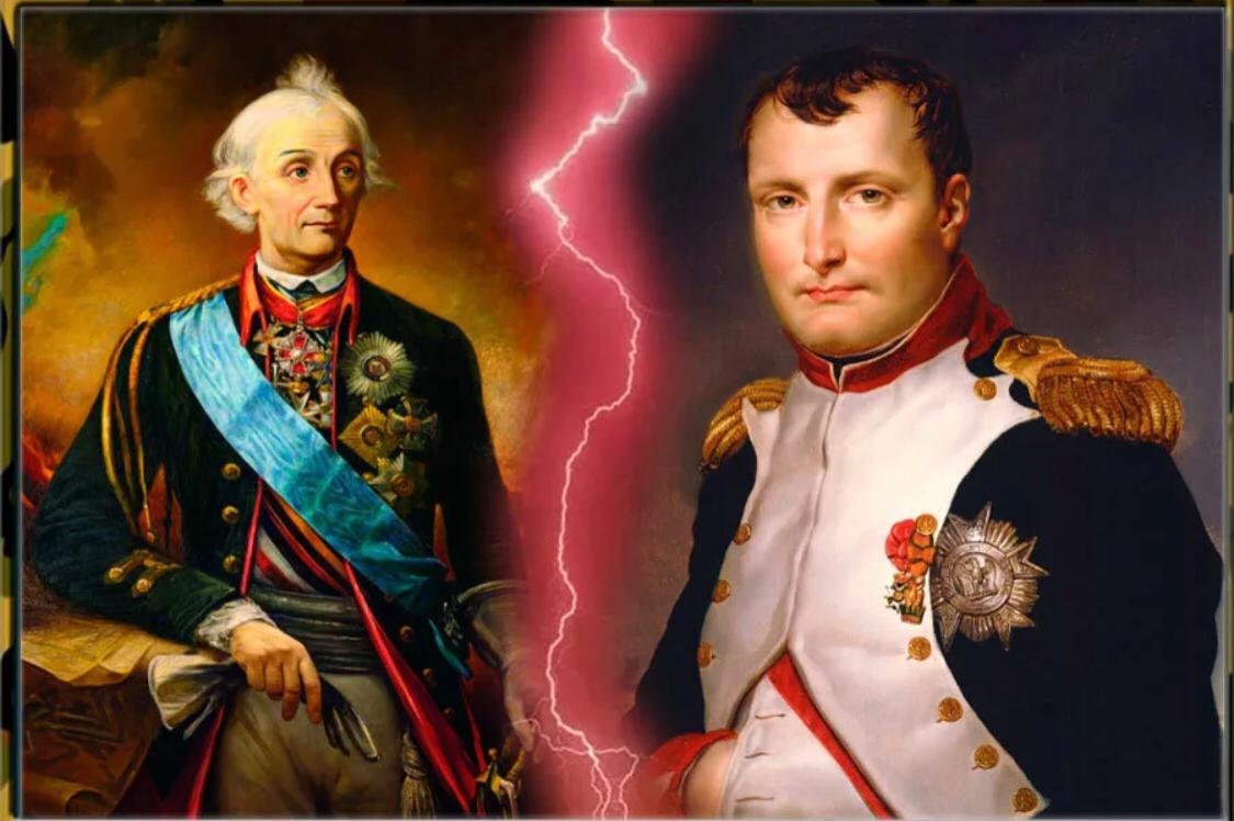 Наполеон русский полководец. Суворов и Наполеон. Суворов полководец 1812. Наполеон Бонапарт и Суворов.
