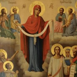 Пётр Григорьевич Сафонов. «Родные, сердечно поздравляем Вас и Ваших близких с праздником Покрова Пресвятой Богородицы — 2022» 