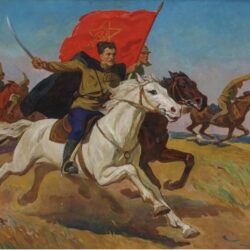 Номинант на «Русскую премию» Генерал Э. Артюхов «Никто не знает, как погиб Чапаев, страны советской молодой комдив. Но подвиги его не забываем…»