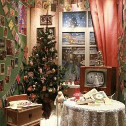 Лауреат Международной «Русской премии – 2022» Генерал Э. Артюхов «Тепло в хате. Елкой пахнет. На елке лампочки висят. Но, свету нету, не горят…»