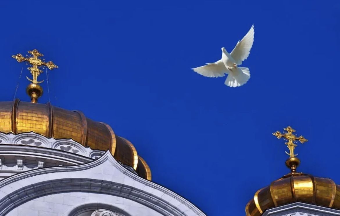 Лауреат Международной «Русской премии – 2022» Генерал Э. Артюхов «Замер в радости народ, видя голубя небесного полет…»